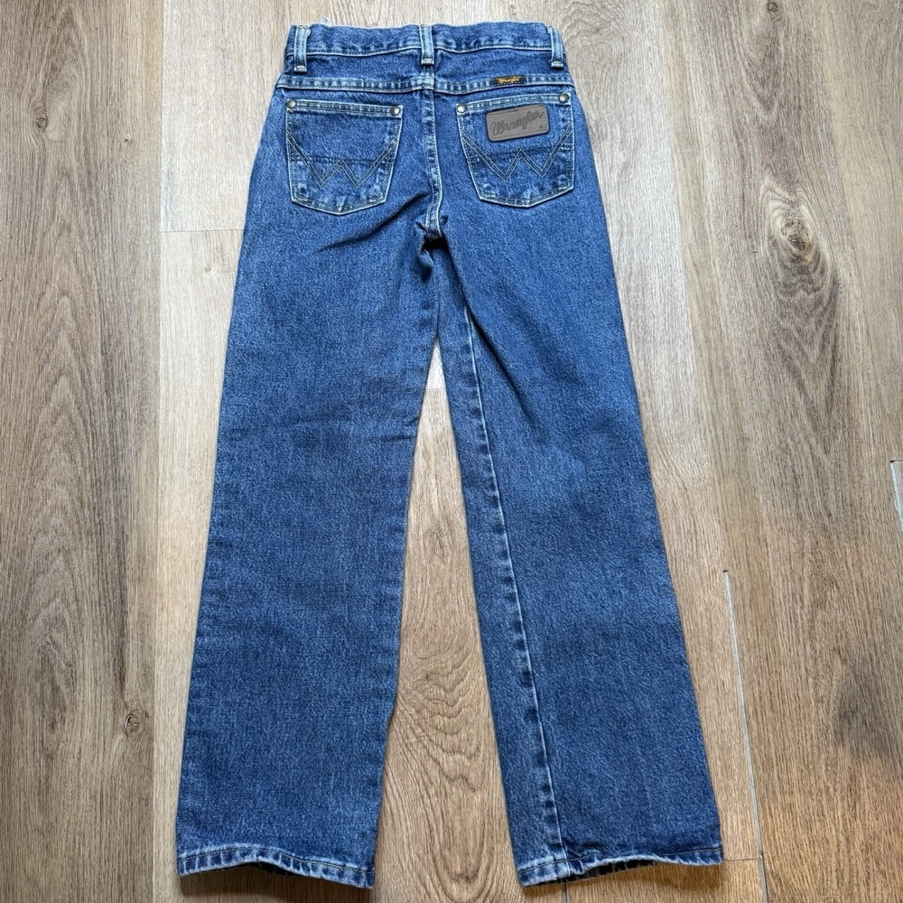 Wrangler George Strait Collection Jeans Boys Size 10 Regular Medium Wash